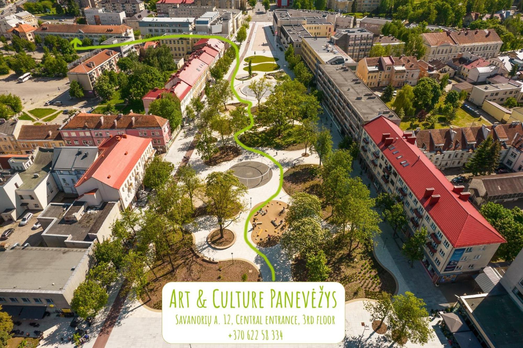 Art & Culture Panevezys Hostel Exterior foto